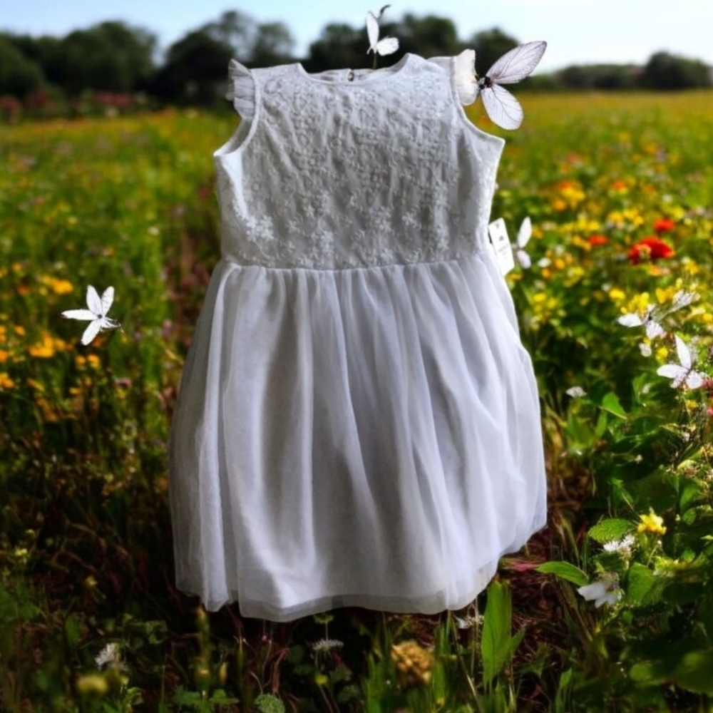 Forever 21 dress Easter, party summer girls lace, embroidered NWT 11-12 …